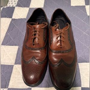 ROCKPORT MEN'S FALLO DRESS LACE-UP ALMOND TOE OXFORDS